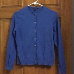 Petite - Royal blue cardigan